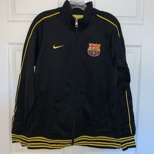 EUC Nike FC Barcelona Track Jacket